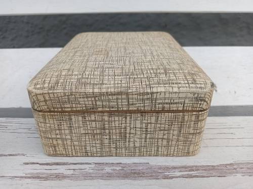 VINTAGE Farrington Texol Jewelry Box made in U.S.A.