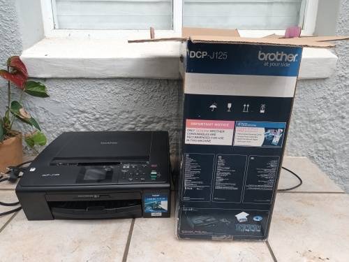 Brother DCP-J125 Color Inkjet Multifunction Printer