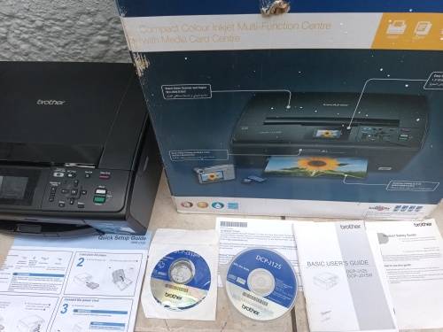 Brother DCP-J125 Color Inkjet Multifunction Printer