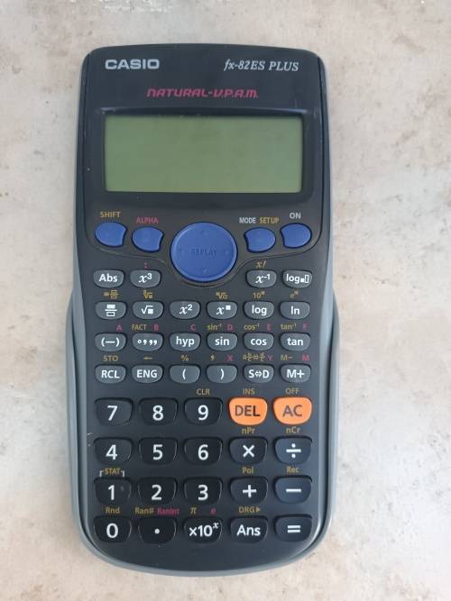 Casio FX-82 ES Plus Scientific Calculator - Black