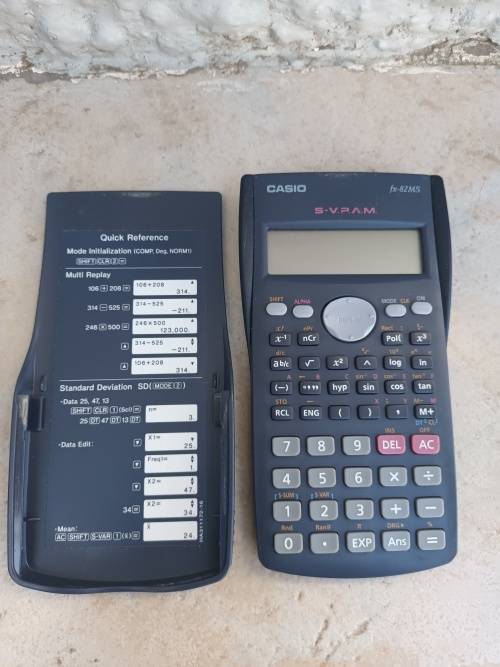 Casio FX-82MS Calculator Scientific/ School Calculator two-line display with 240 Functions