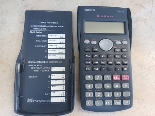 Casio FX-82MS Calculator Scientific/ School Calculator two-line display with 240 Functions
