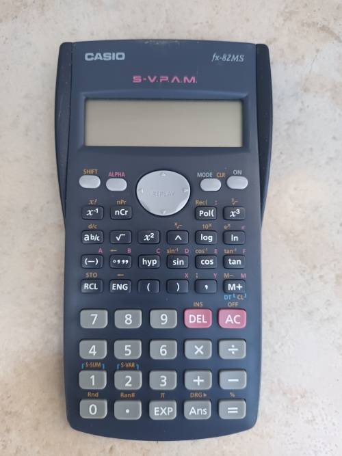 Casio FX-82MS Calculator Scientific/ School Calculator two-line display with 240 Functions
