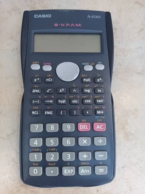 Casio FX-82MS Calculator Scientific/ School Calculator two-line display with 240 Functions