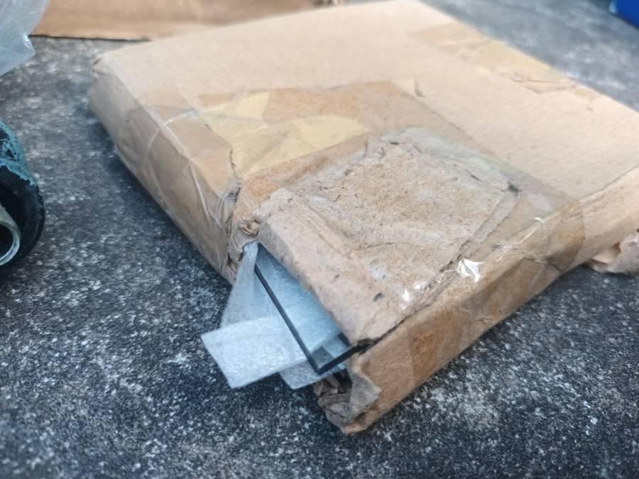 Aluminum Cast Lantern Clear Beveled Panels × 2