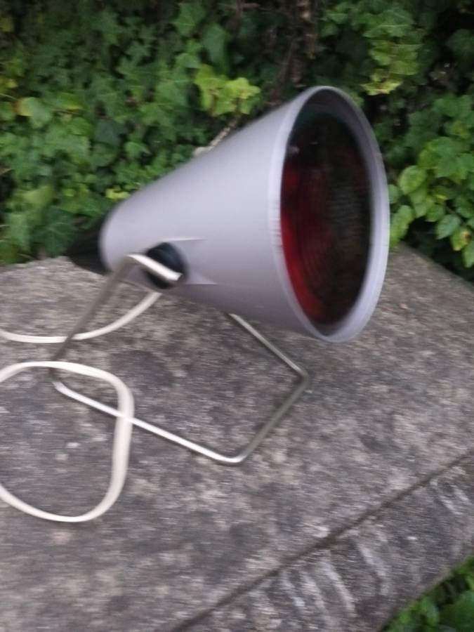 VINTAGE Retro Heat Lamp Philips Infraphil, 80s