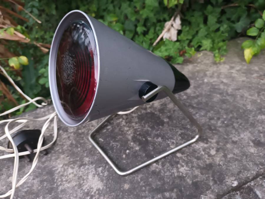 VINTAGE Retro Heat Lamp Philips Infraphil, 80s