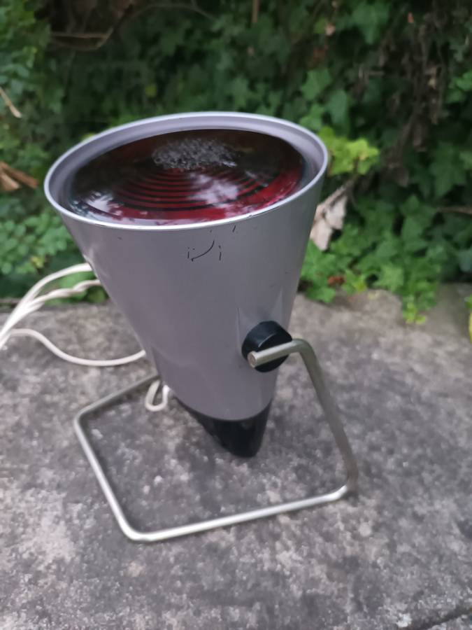 VINTAGE Retro Heat Lamp Philips Infraphil, 80s