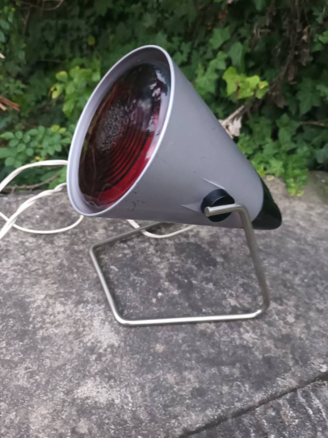 VINTAGE Retro Heat Lamp Philips Infraphil, 80s
