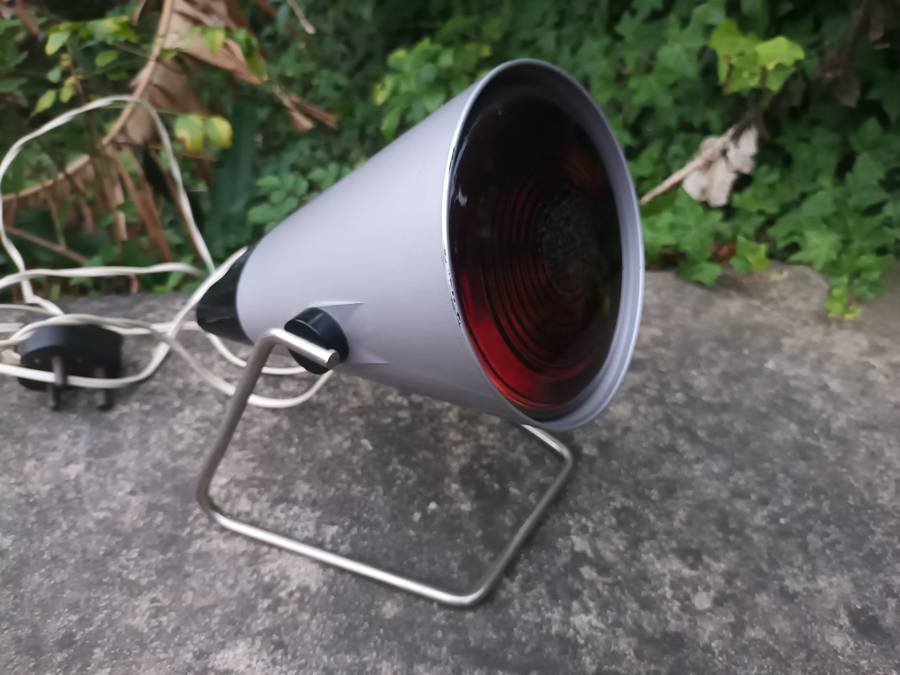 VINTAGE Retro Heat Lamp Philips Infraphil, 80s