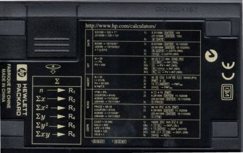 HP 12c Calculator Tested and working 100% with original HP pouch Cr-2032 battery Version