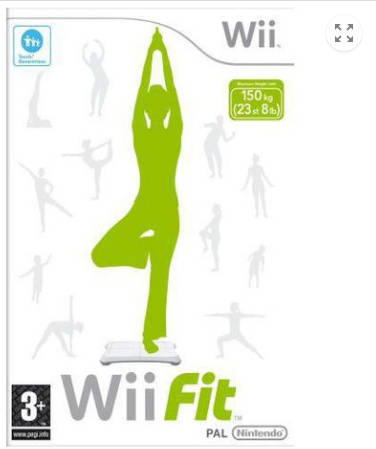 Wii Fit game and balance Board