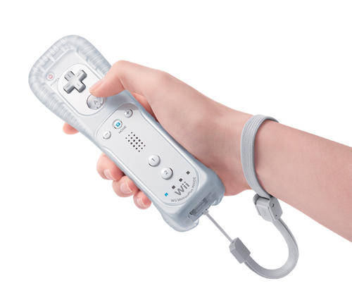 Original wii wiiU remote with wii motion plus built in the remote (White)