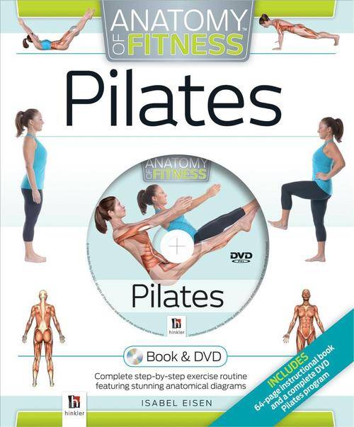 Anatomy Of Fitness Pilates Isabel Eisen Book & CD. New.