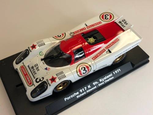 1/32 PORSCHE 917 K 9Hr Kyalami 1971 Flyslot 005301B LIMITED 005/100 Attwood and Charlton