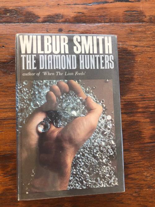 WILBUR SMITH The Diamond Hunters 1st Edition Reprint Hardback 1971
