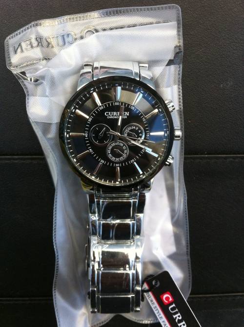 CURREN Mens Watch AS NEW  - Faulty!! Watch is losing time but still NEW