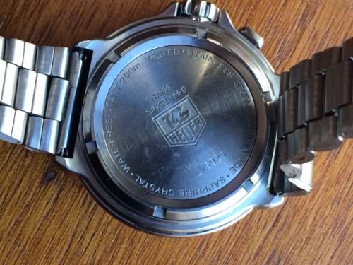 TAG HEUER FORMULA 1 ALARM WATCH 41MM  - Model WAC111A Great bargain! READ PLEASE