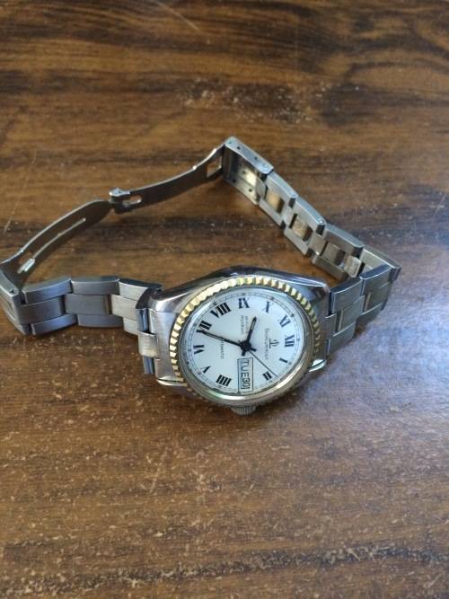 BAUME & MERCIER Automatic Day Date  - All working Great bargain! READ PLEASE