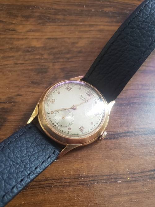 Vintage Driva Swiss Solid 18K watch - Bargain! Clearance Sale