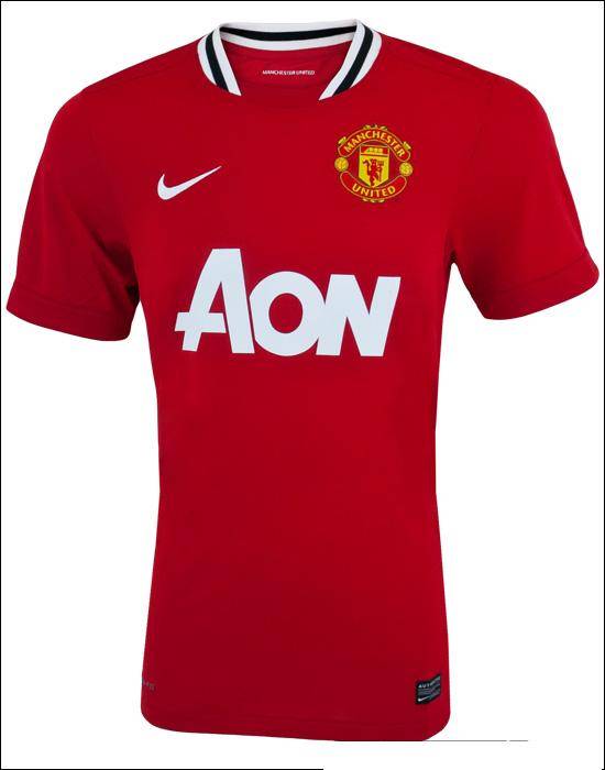 2011 MANCHESTER UNITED HOME SHIRT +ROONEY 10+LARGE+ SHIPPING