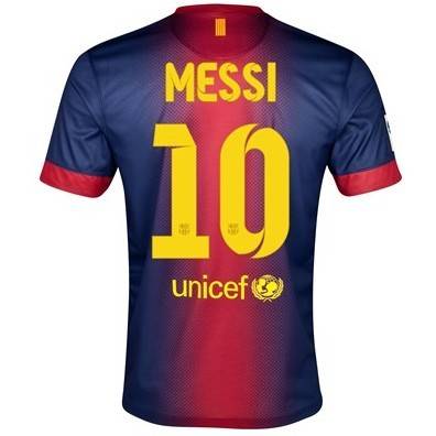 2013 BARCELONA HOME SHIRT+MESSI 10+1 SMALL ONLY+FREE SHIPPING+