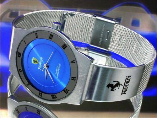 !! Ferrari Watch Blue Face
