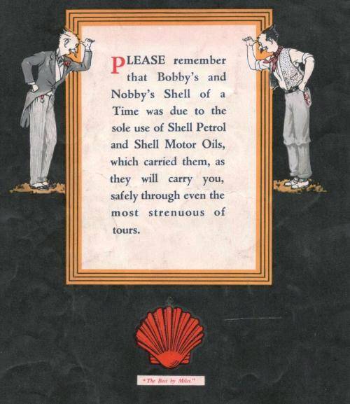 Bobby and Nobby's SHELL of a Time  -- The Shell Company of SA Ltd