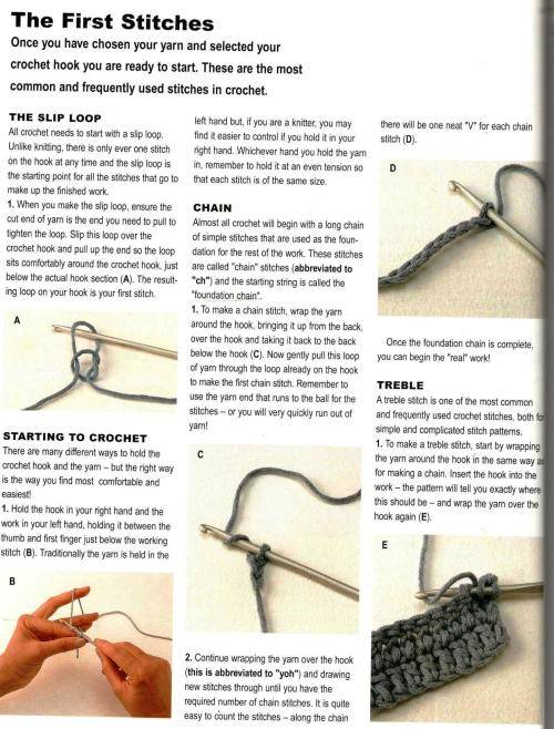 Learn to Crochet  --  Sue Whiting