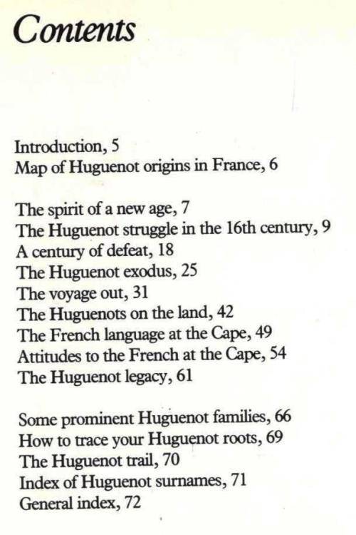 The Huguenot Heritage  --  The Story of the Huguenots at the Cape - Bryer and Theron