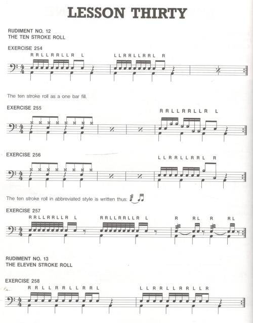 Rock Drumming - Progessive  --  Andy Griffiths