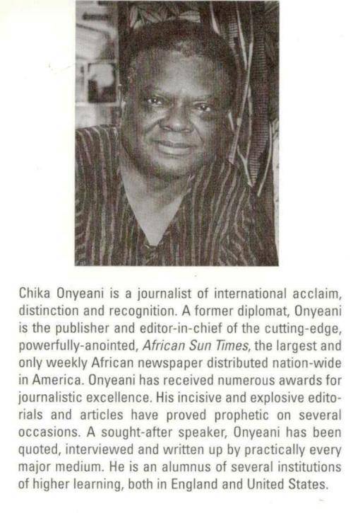 Capitalist Nigger - The Road to Success  --  Chika Onyeani