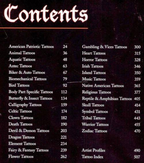 Tattoo Sourcebook