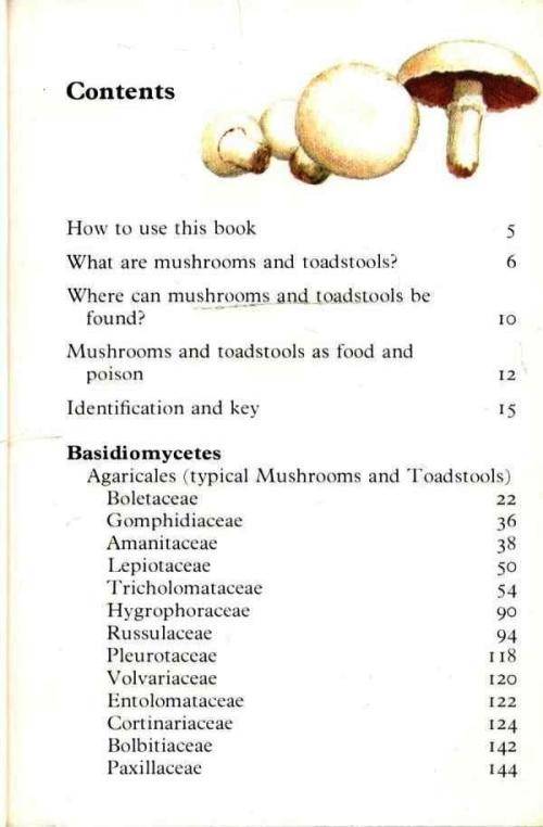 Mushrooms and Toadstools - Collins Gem Guides