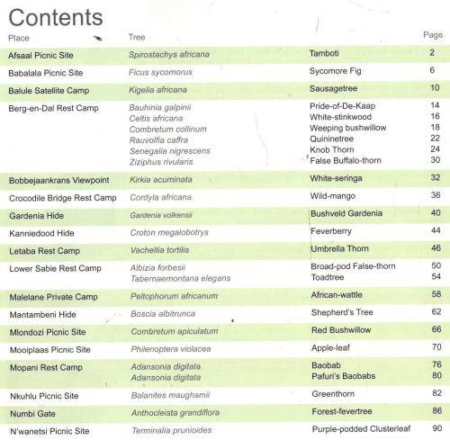 A Site-By-Site Guide to Trees in the Kruger National Park  - Marissa Greeff