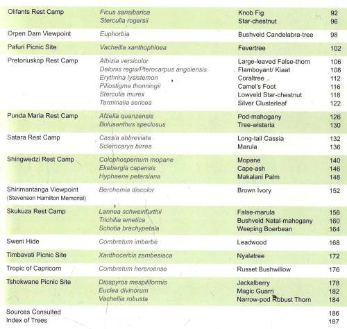 A Site-By-Site Guide to Trees in the Kruger National Park  - Marissa Greeff