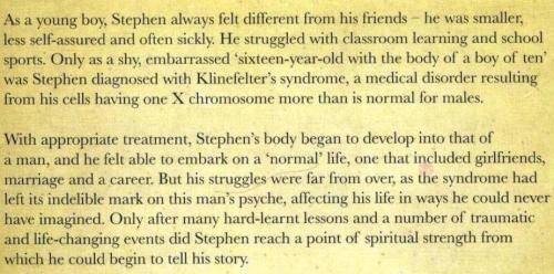 Living With My X  ( Chromosome )  -  Stephen Malherbe