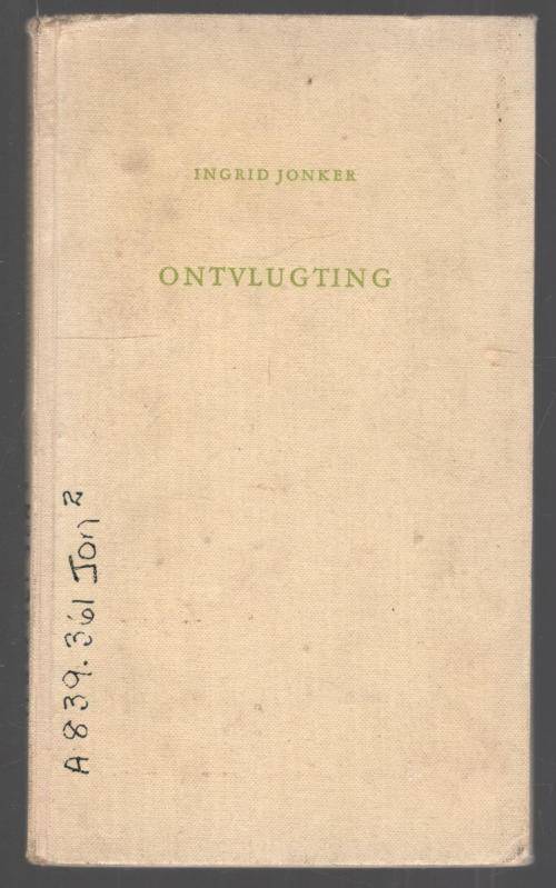 Ontvlugting  --  Ingrid Jonker