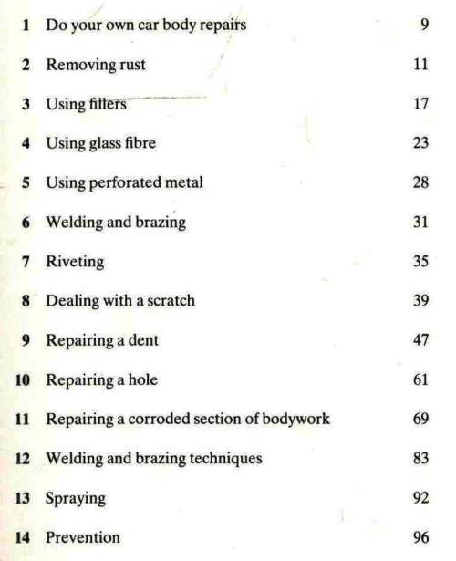 Do Your Own Car Body Repairs  --  Paul Revere