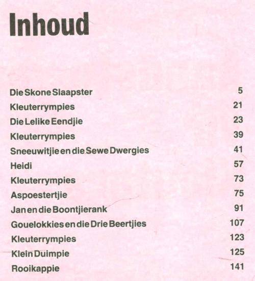 Aandstories vir Kleuters  --  Pieter W Grobbelaar