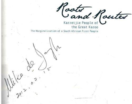 Roots and Routes  - Karretjie People of the Great Karoo  --  Michael de Jongh  --  Signed