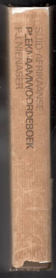Pleknaamwoordeboek  -- Deel 1  --   P J Nienaber