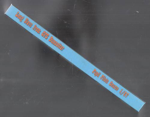 Long Navs From CFS Dunnottar  --  Brig Gen  CS (Callie) Steijn  SD, SM, MMM