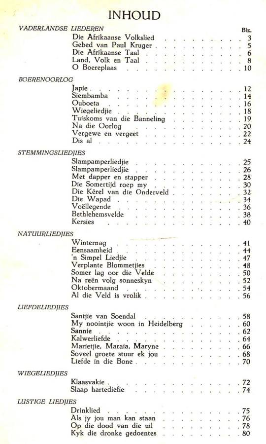Suid-Afrika Vorentoe  - Afrikaanse Volksliedjies van Dan Clement