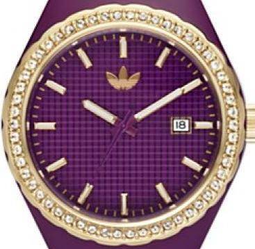 ADIDAS Cambridge Crystal Accented Purple Ladies Watch