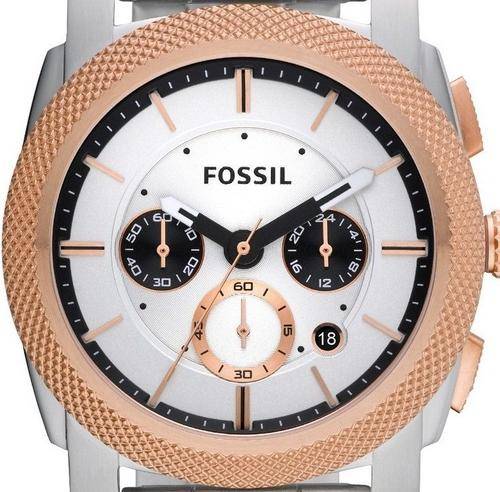 FOSSIL Machine Stainless Steel Chronograph Mens Watch