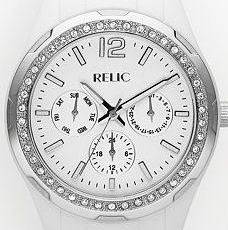 RELIC by FOSSIL Starla Crystal Accented Chronograph Ladies Watch
