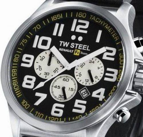 TW STEEL Renault F1 Pilot Chronograph Mens Watch