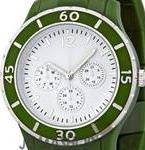FMD by FOSSIL Green Expansion Band Large Dial Ladies Watch