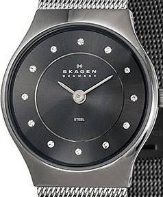 SKAGEN Denmark Crystal Accented Ladies Watch